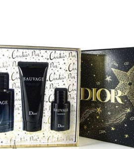 Набор в подарок мужской Dior Sauvage 3 в 1