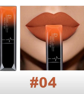 Жидкая губная помада Pudaier Lip Gloss матовая тон 04