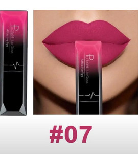 Жидкая губная помада Pudaier Lip Gloss матовая тон 07
