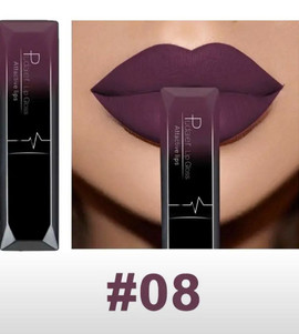 Жидкая губная помада Pudaier Lip Gloss матовая тон 08