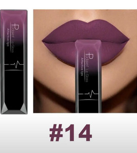 Жидкая губная помада Pudaier Lip Gloss матовая тон 14