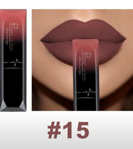 Жидкая губная помада Pudaier Lip Gloss матовая тон 15