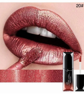 Жидкая губная помада Pudaier Lip Gloss перламутровая тон 20